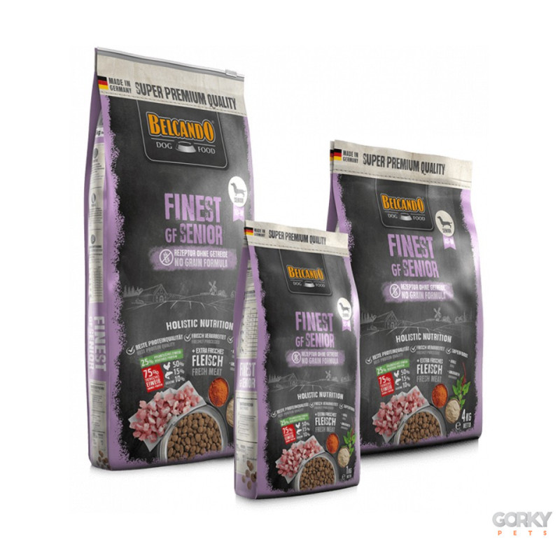 Ração Belcando Finest Grain Free Senior sem cereais
