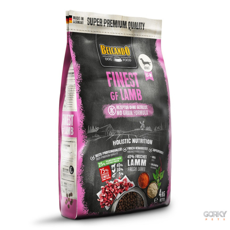 Ração Belcando Finest Grain Free Borrego sem cereais