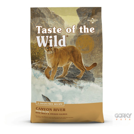 Taste of the Wild Feline Canyon River Truta & Salmão | Ração Gato