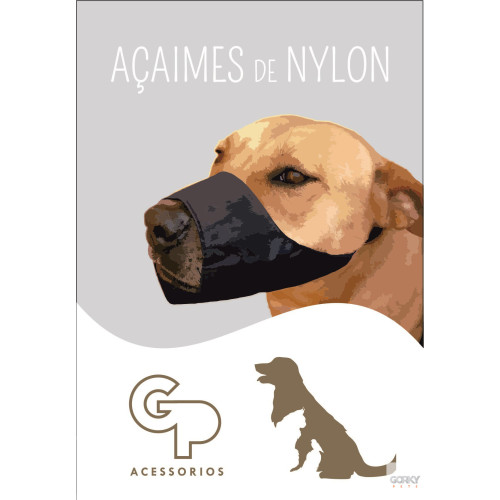 Açaime de Nylon | GORKY PETS