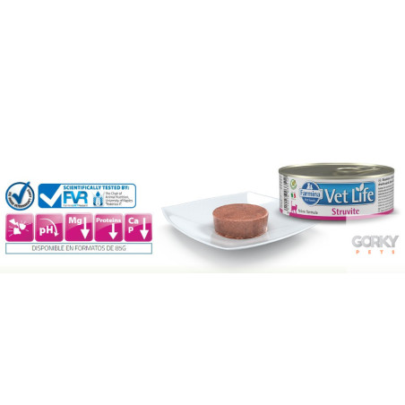 Farmina Vet Life Cat Struvite Húmido – Ração Veterinária