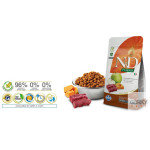 Farmina N&D Pumpkin Venison, Pumpkin & Apple – Ração Sem Cereais para Gatos Adultos