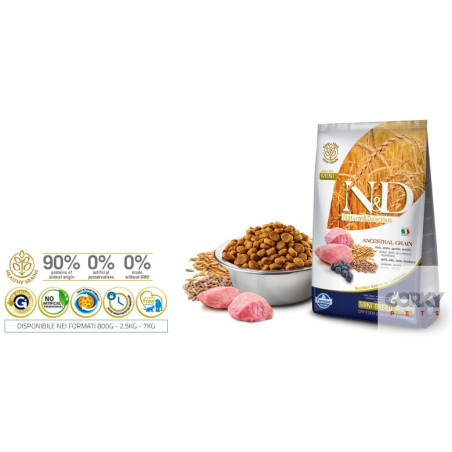 N&D Dog (LG) Adult Mini - Borrego | GORKY PETS