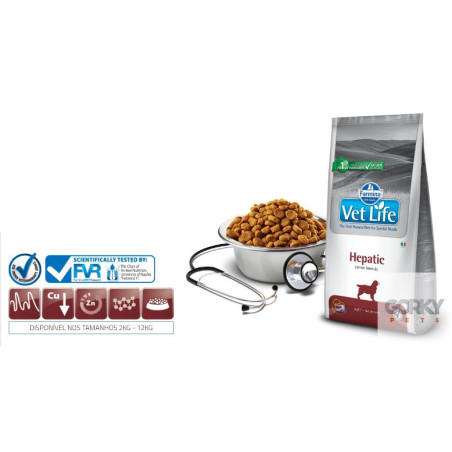 Farmina Vet Life Hepatic | Ração Veterinária Cães Adultos