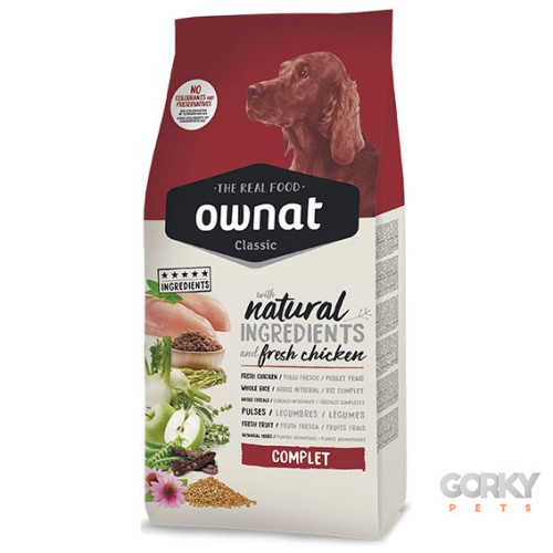Ownat Classic Complet Adult Frango | Ração Natural e Equilibrada para Cães Adultos