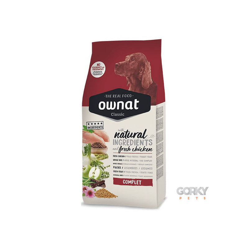 Ownat Classic Complet Adult Frango | Ração Natural e Equilibrada para Cães Adultos