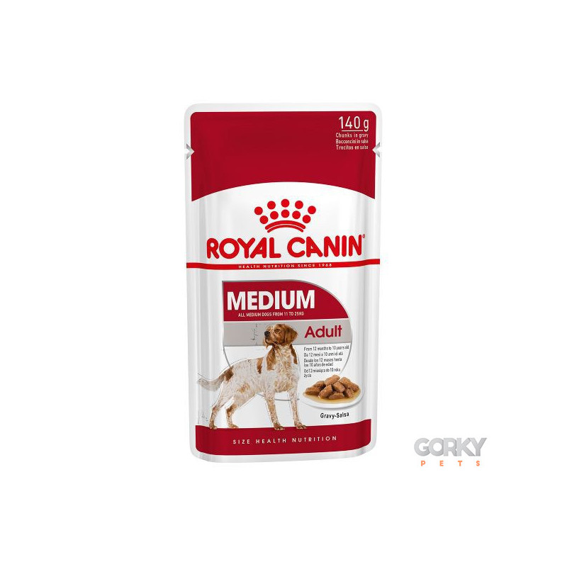 Royal Canin Medium Adult Saquetas | Alimento Húmido Superpremium