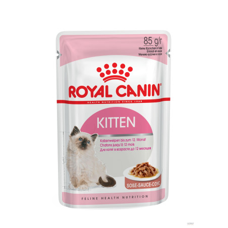 Royal Canin Kitten Chunks in Gravy – Ração Húmida Superpremium