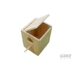 Ninho de Madeira - Periquito Inglês