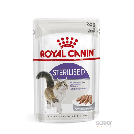 Royal Canin Sterilised Loaf - Saquetas – Ração Húmida em Patê para Gatos