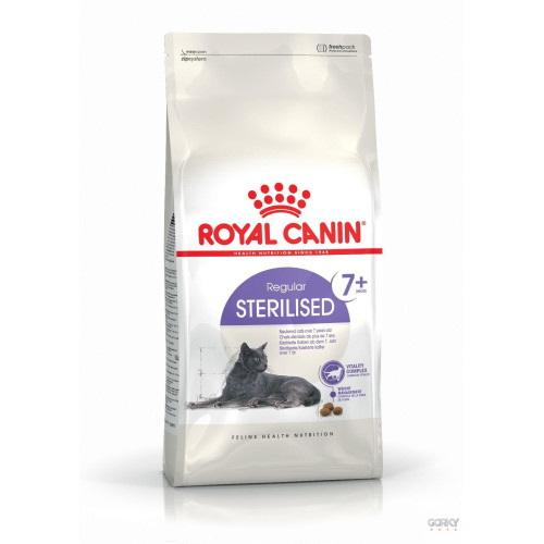 Royal Canin Sterilised 7+ – Ração Superpremium para Gatos Sénior Esterilizados