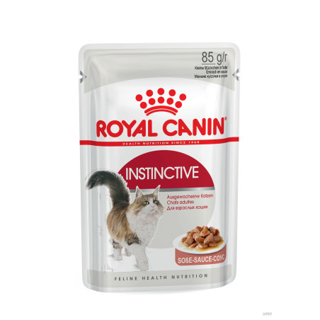 Royal Canin Instinctive Gravy – Alimento Húmido Superpremium para Gatos Adultos