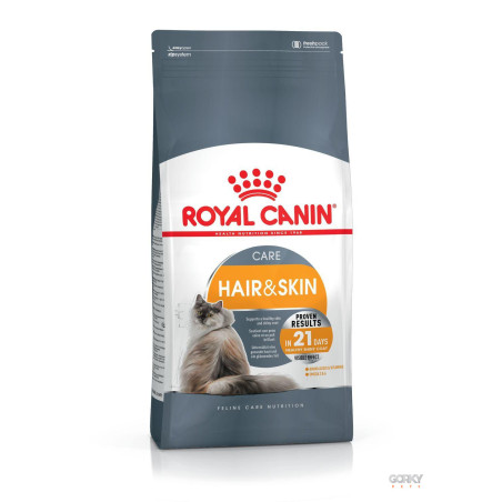 Royal Canin Hair & Skin Care | GORKY PETS""Royal Canin Hair & Skin Care – Ração Seca Superpremium para Pele Saudável e Pelagem B