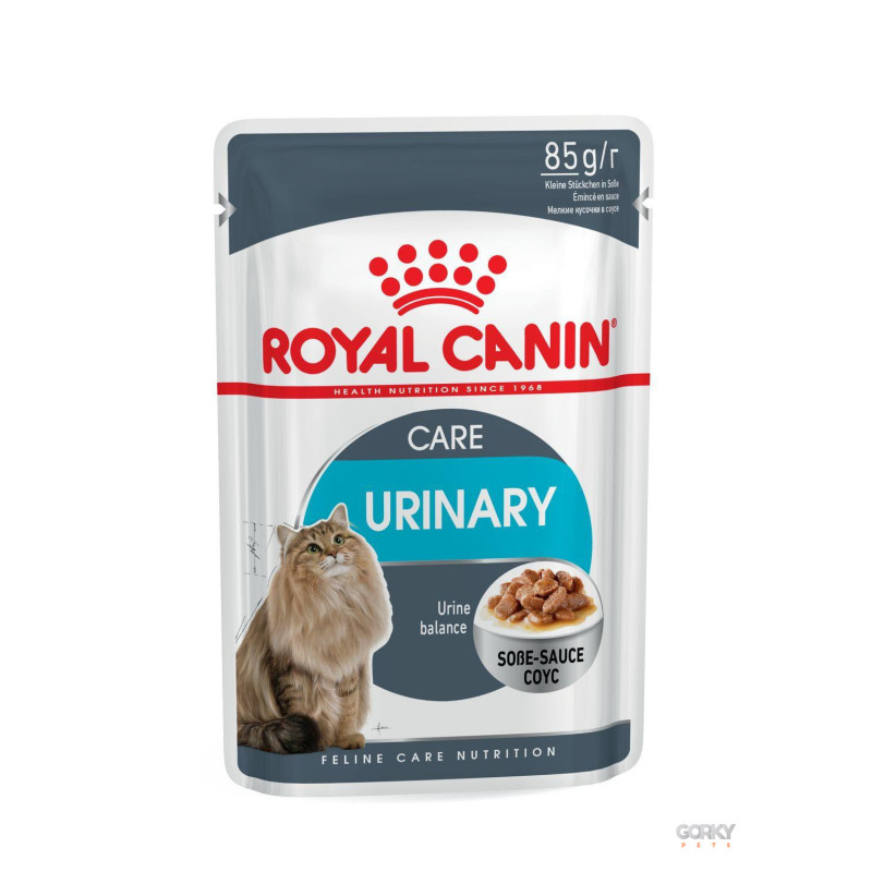 Royal Canin Urinary Care Gravy – Alimento Húmido Superpremium para Saúde Urinária de Gatos Adultos