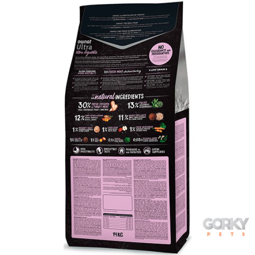 Ownat Ultra Medium Sterilised – Ração para Cão Médio Esterilizado