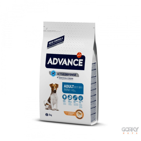 Advance Dog Mini Adult – Frango & Arroz | Ração para Cães Adultos de Raças Pequenas