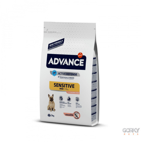 Advance Dog Mini Sensitive – Salmão & Arroz | Ração Monoproteica para Digestão Sensível