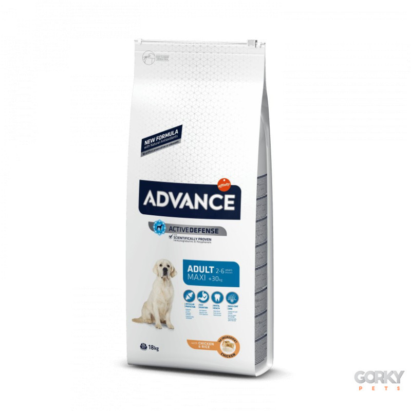 Advance Maxi Adult Frango & Arroz – Ração para Cães Adultos de Raças Grandes