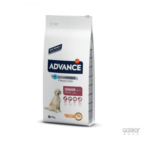 Advance Maxi Senior +6 Frango & Arroz – Ração para Cães Séniores de Raças Grandes
