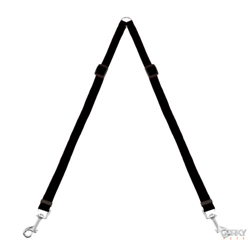 Trela Dupla de Nylon - GP Acessórios | GORKY PETS