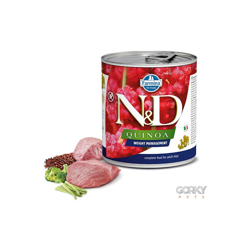N&D Quinoa Weight Management Wet Food – Alimento Húmido