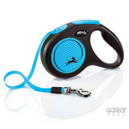 Flexi Neon Azul | GORKY PETS