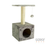 Arranhador Caixa c/ Refúgio 60cm | GORKY PETS