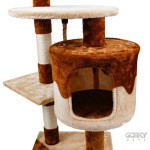 Arranhador c/ Refúgio e 4 Plataformas 115.5cm | GORKY PETS