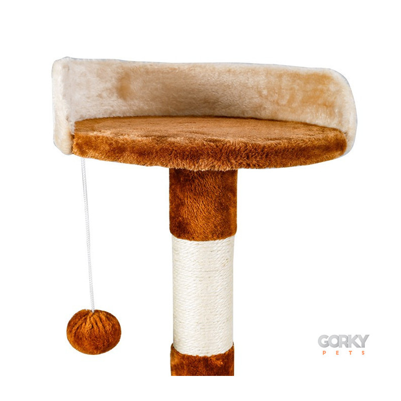Arranhador c/ Refúgio e 4 Plataformas 115.5cm | GORKY PETS
