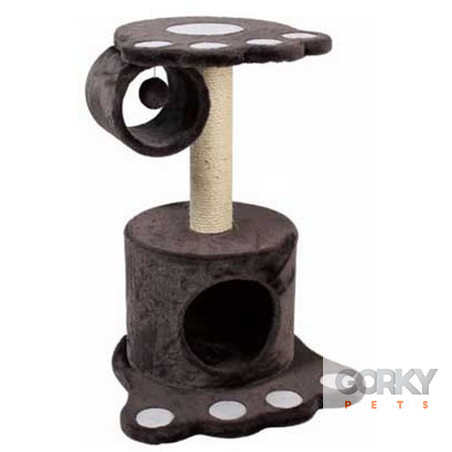 Arranhador c/ Refúgio e 2 Plataformas | GORKY PETS