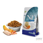 N&D Cat (Ocean) Kitten - Bacalhau, Camarão, Abóbora & Meloa – Ração Sem Cereais