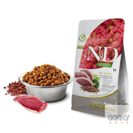 N&D Cat (Quinoa) Adult Neutered - Pato – Ração Superpremium
