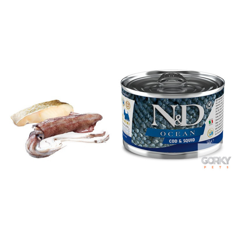 N&D Ocean Dog Adult Cod & Squid Wet Food | Alimento Húmido