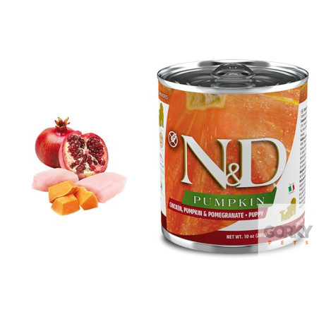 N&D Chicken, Pumpkin & Pomegranate Puppy Wet Food | Alimento Húmido Natural para Cachorros