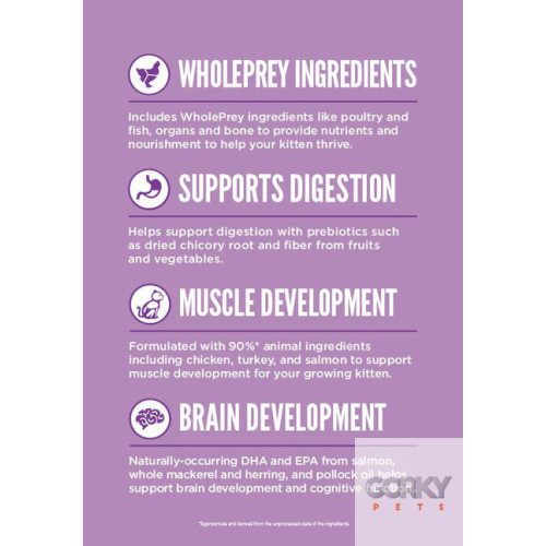 ORIJEN Kitten Formula - Ração Seca Superpremium para Gatinhos