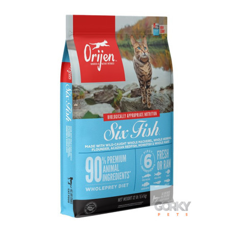 ORIJEN Cat Six Fish | GORKY PETS
