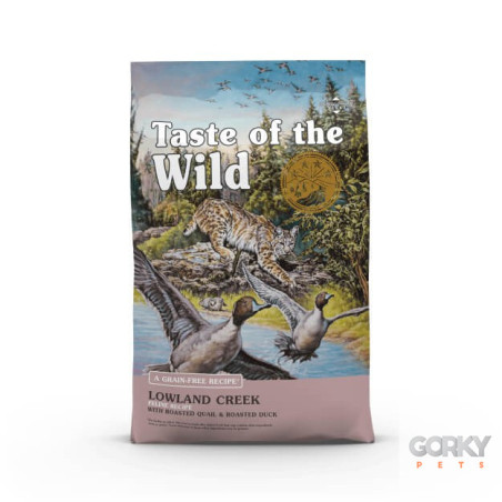 Taste of the Wild Feline Lowland Creek Codorniz & Pato | Ração Gato