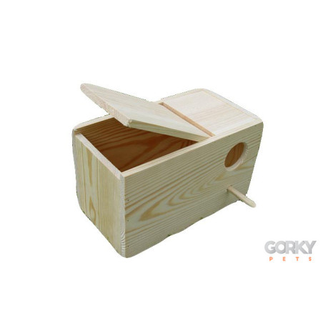 Ninho de Madeira - Agapornis | GORKY PETS