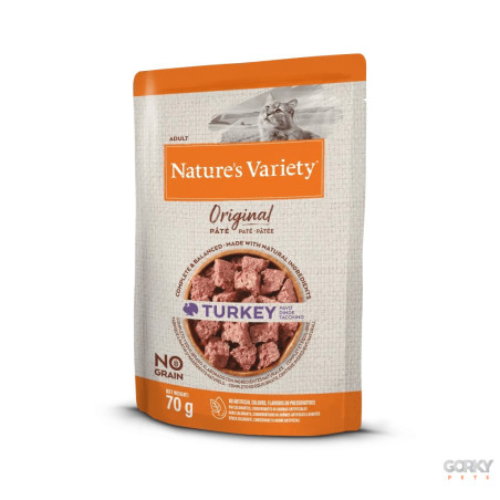 Nature’s Variety Cat Original patê Peru – Alimento Húmido Grain Free para Gatos Adultos