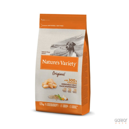 Nature's Variety Original Adult Mini Frango | Ração Natural com Frango Fresco