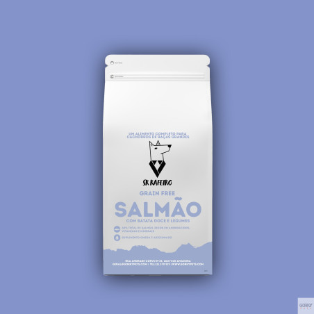 Sr. Rafeiro Grain Free Júnior Large Salmão – Ração Sem Cereais | GORKY PETS
