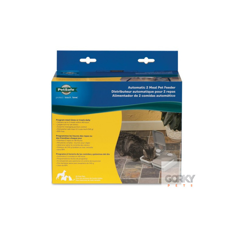 PETSAFE Automatic 2 Meal Pet Feeder| GORKY PETS