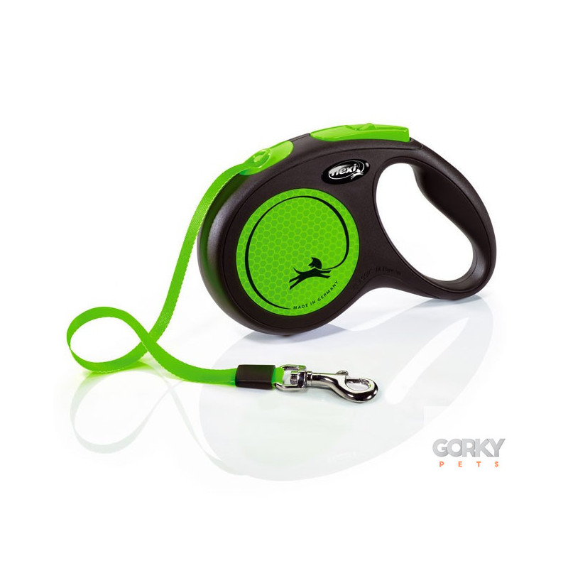 Flexi Neon Verde | GORKY PETS