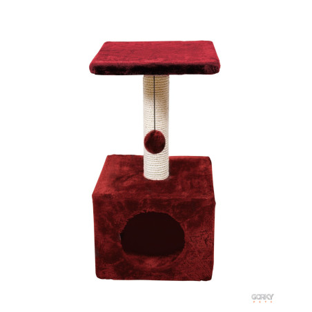 Arranhador Caixa c/ Refúgio 60cm | GORKY PETS