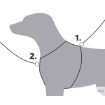 TRIXIE - Peitoral Premium TREKKING Ajustável | GORKY PETS