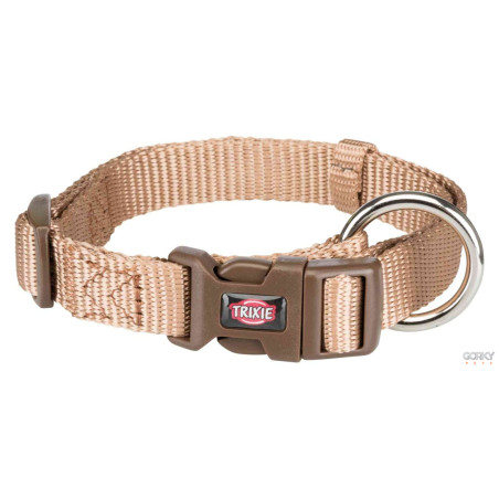 TRIXIE - Coleira Premium Ajustável Caramelo em Fita | GORKY PETS
