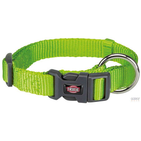 TRIXIE - Coleira Premium Ajustável Verde Maçã em Fita | GORKY PETS