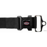 TRIXIE - Coleira Premium EXTRA LARGA Ajustável Preto em Fita | GORKY PETS
