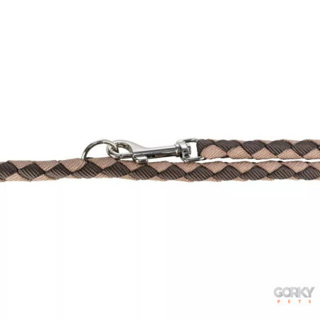 TRIXIE - Trela de Treino CAVO Multifunções Caramelo/Avelã | GORKY PETS