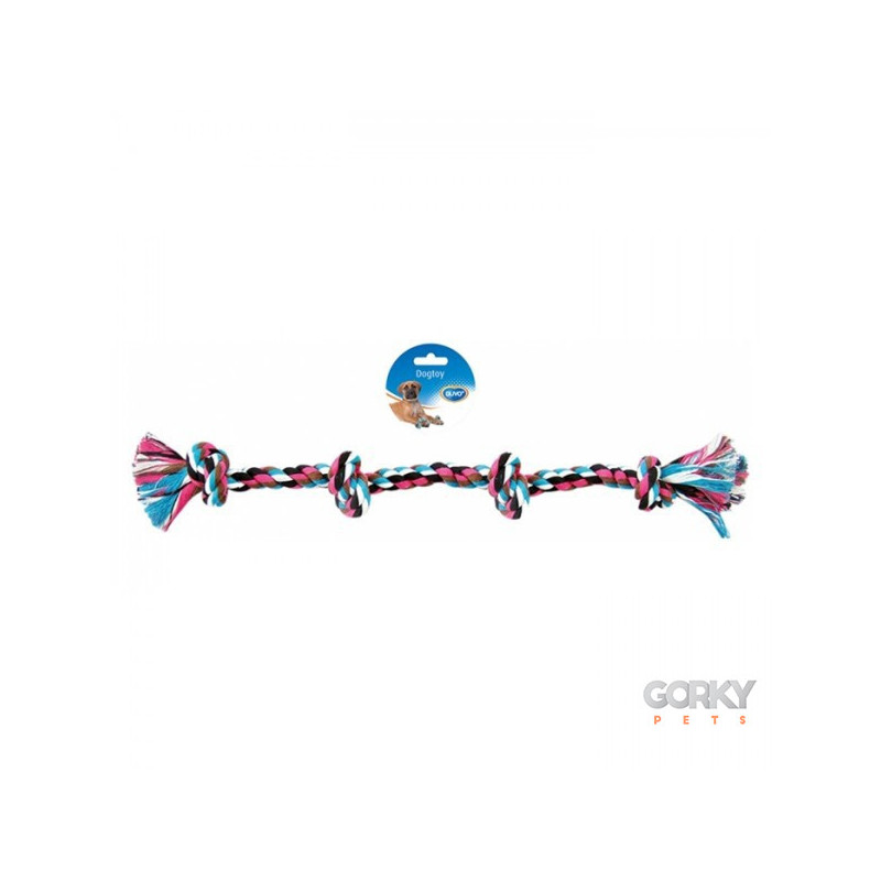 Duvo+ Corda de algodão com 4 nós | GORKY PETS